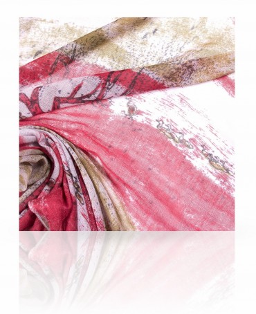 Палантин Женский W-BIRDONRIVER/RED